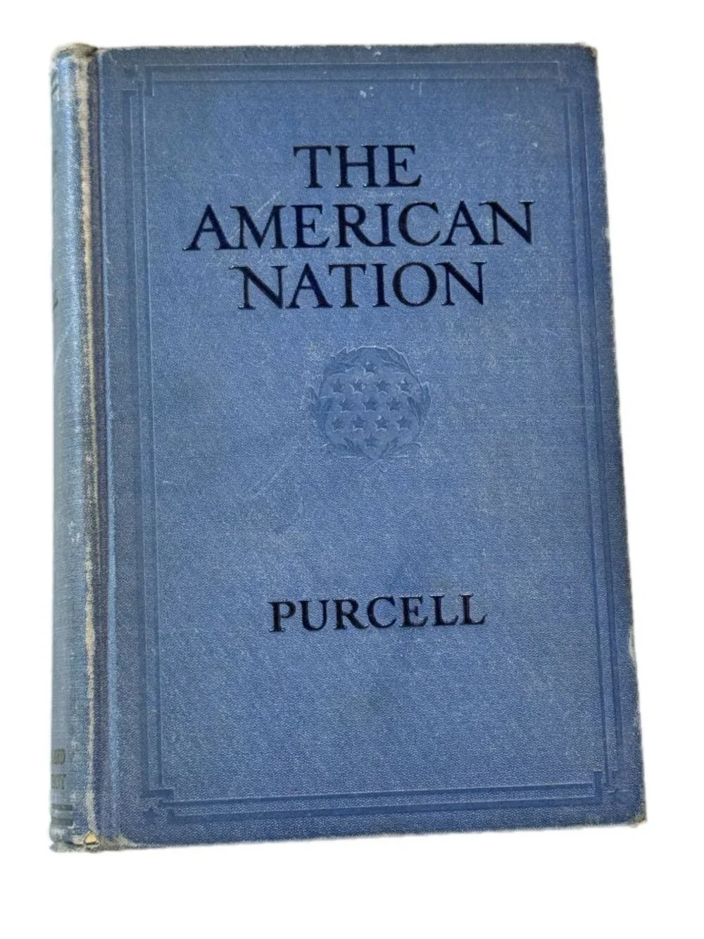 The American Nation By Richard Purcell Antique HC 1933 Historical Text Catholic